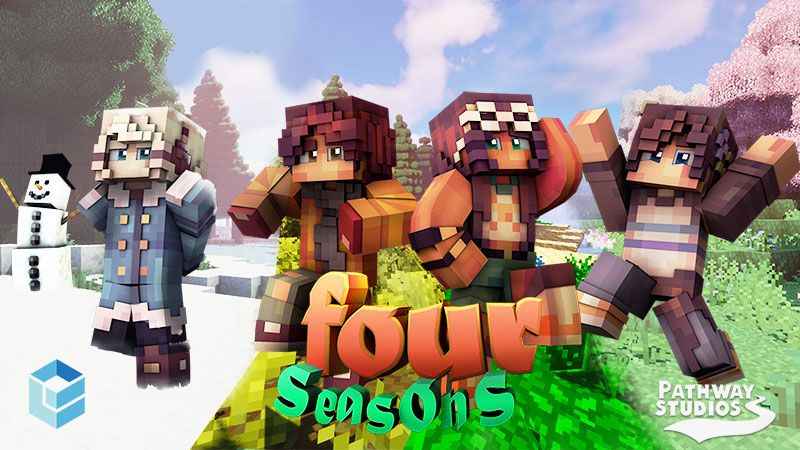 Four Seasons on the Minecraft Marketplace by Pathway Studios