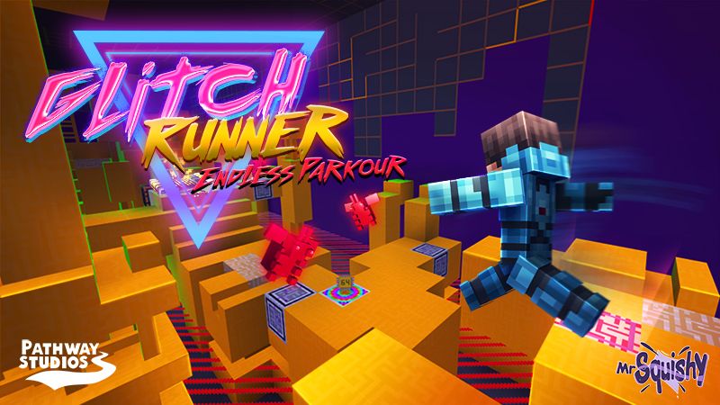 Glitch Runner: Endless Parkour on the Minecraft Marketplace by pathway-studios