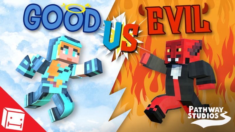 Good vs. Evil on the Minecraft Marketplace by Pathway Studios