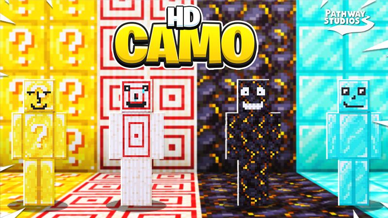 HD Camo on the Minecraft Marketplace by Pathway Studios