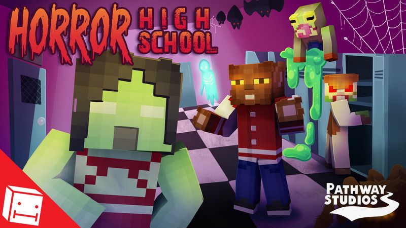 Horror High School on the Minecraft Marketplace by Pathway Studios