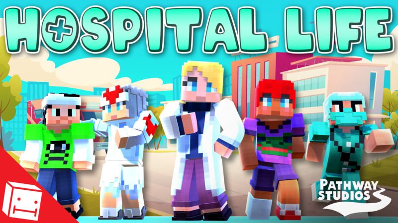 Hospital Life on the Minecraft Marketplace by Pathway Studios