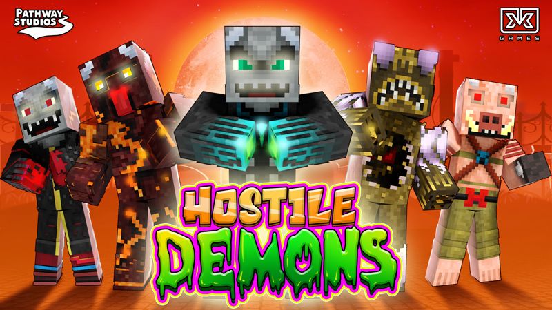 Hostile Demons on the Minecraft Marketplace by Pathway Studios