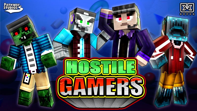 Hostile Gamers on the Minecraft Marketplace by Pathway Studios