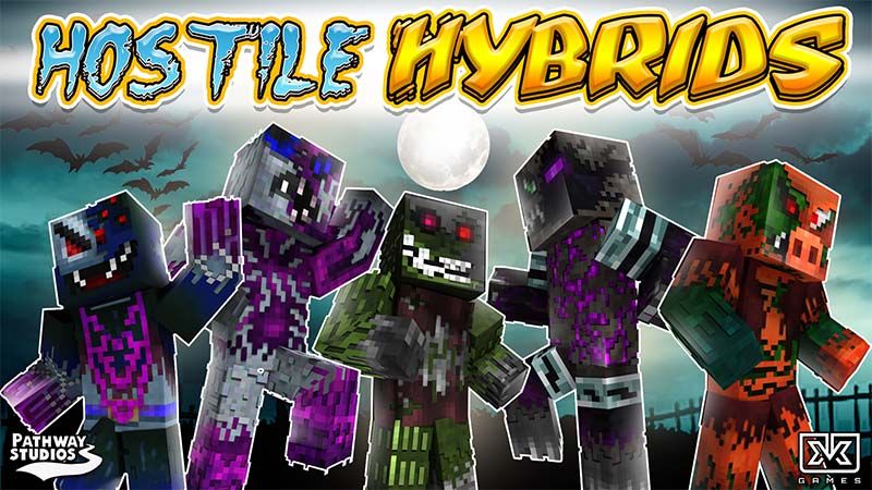 Hostile Hybrids on the Minecraft Marketplace by Pathway Studios