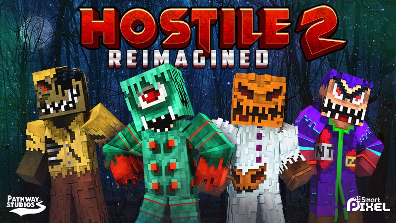 Hostile Reimagined 2 on the Minecraft Marketplace by Pathway Studios