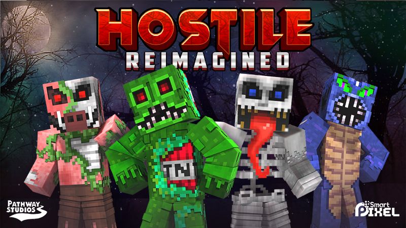 Hostile Reimagined on the Minecraft Marketplace by Pathway Studios