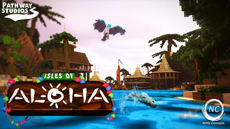 Isles of Aloha on the Minecraft Marketplace by Pathway Studios