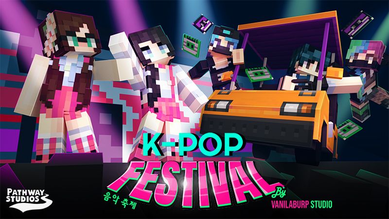 K-Pop Festival on the Minecraft Marketplace by Pathway Studios