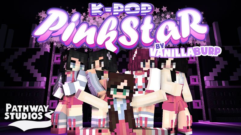 K-Pop: Pink Star on the Minecraft Marketplace by Pathway Studios