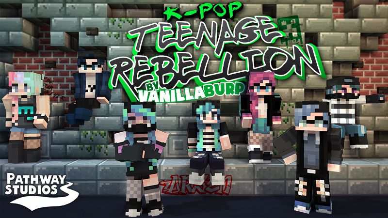 K-Pop: Teenage Rebellion on the Minecraft Marketplace by pathway-studios