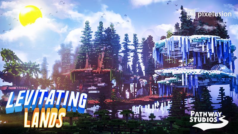 Levitating Lands on the Minecraft Marketplace by Pathway Studios