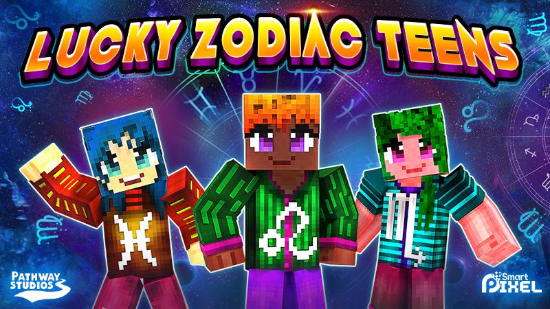 Lucky Zodiac Teens on the Minecraft Marketplace by Pathway Studios