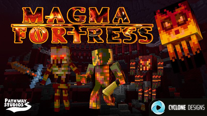 Magma Fortress on the Minecraft Marketplace by Pathway Studios