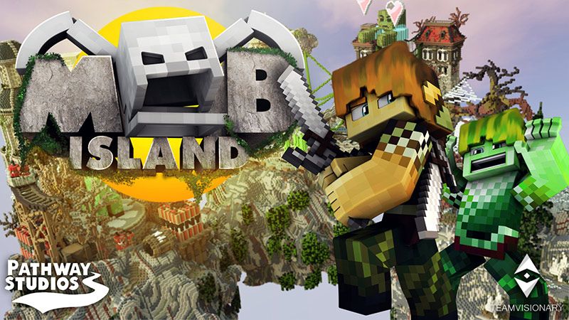 Mob Island on the Minecraft Marketplace by Pathway Studios