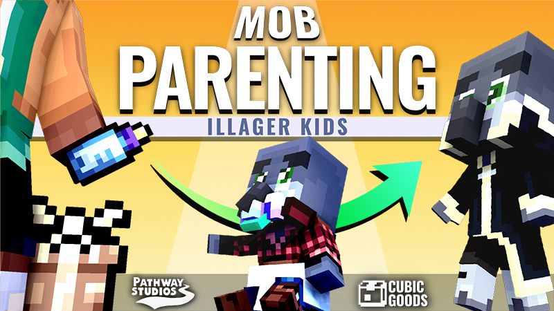 Mob Parenting: Illager Family on the Minecraft Marketplace by Pathway Studios