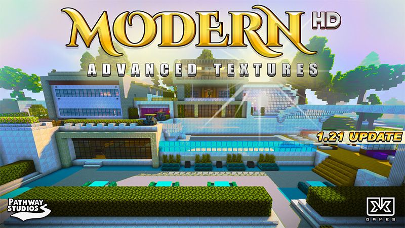 Modern HD - Advanced Textures on the Minecraft Marketplace by Pathway Studios