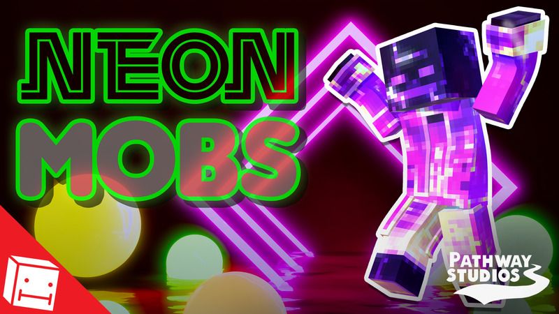 Neon Mobs on the Minecraft Marketplace by Pathway Studios