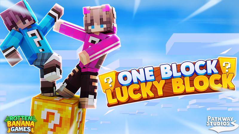 One Block Lucky Block on the Minecraft Marketplace by Pathway Studios