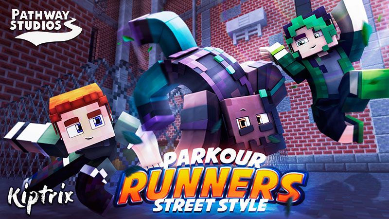 Parkour Runners: Street Style on the Minecraft Marketplace by Pathway Studios