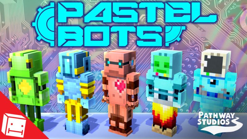 Pastel Bots on the Minecraft Marketplace by Pathway Studios