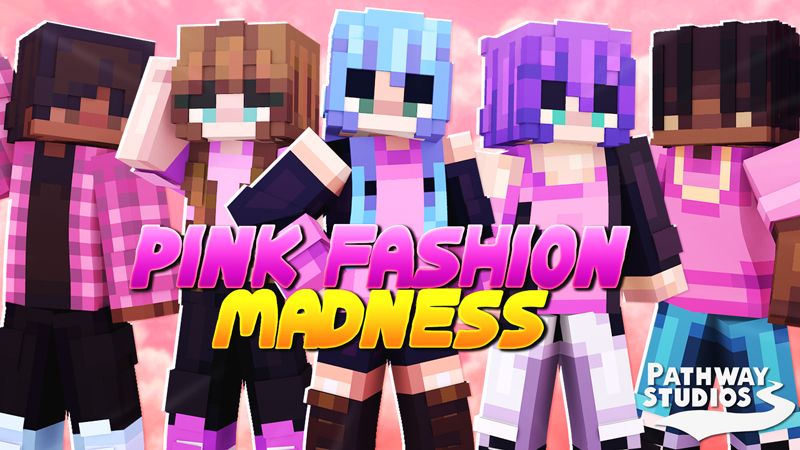 Pink Fashion Madness on the Minecraft Marketplace by Pathway Studios