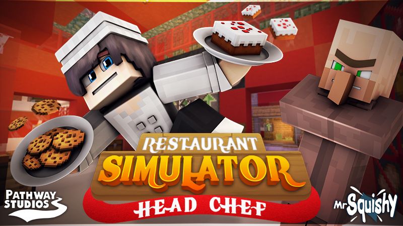 Restaurant Sim: Head Chef on the Minecraft Marketplace by Pathway Studios