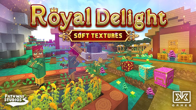 Royal Delight - Soft Textures on the Minecraft Marketplace by Pathway Studios