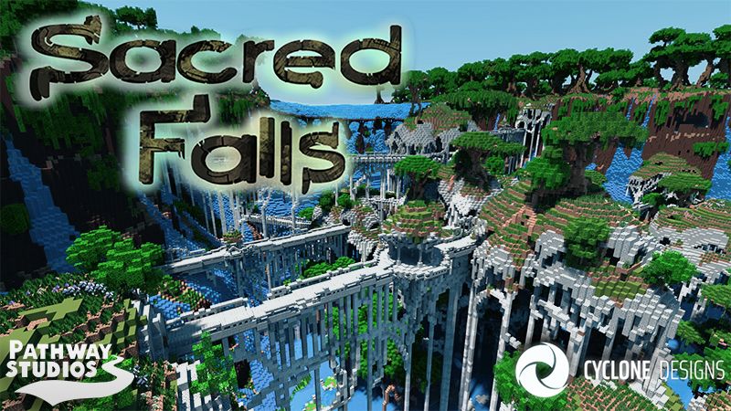 Sacred Falls on the Minecraft Marketplace by Pathway Studios