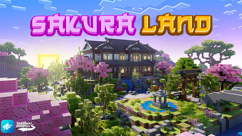 Sakura Land on the Minecraft Marketplace by Pathway Studios
