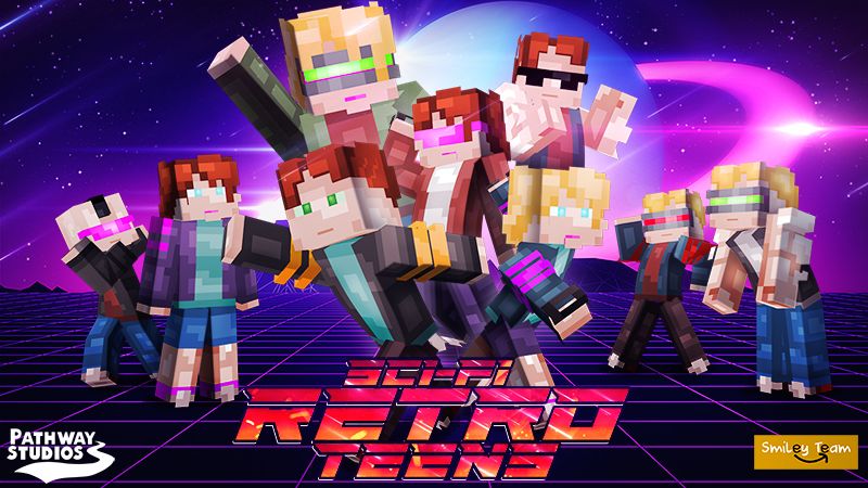 Sci-fi Retro Teens on the Minecraft Marketplace by Pathway Studios