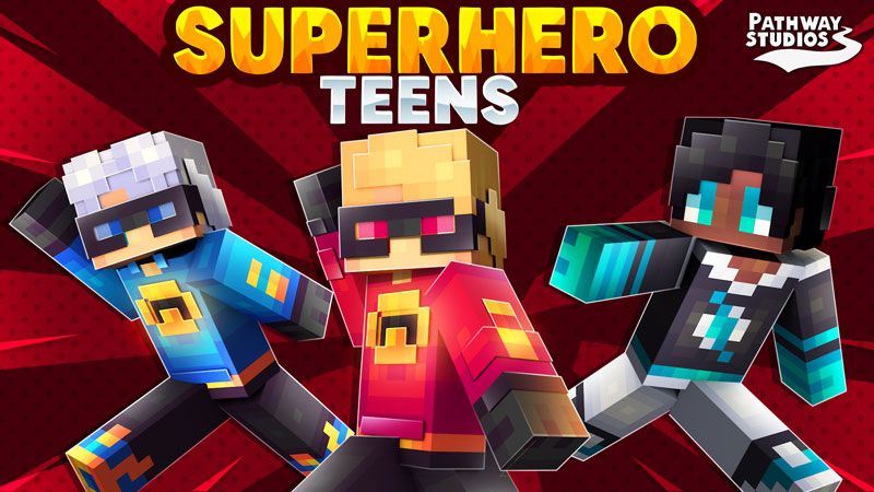 Superhero Teens on the Minecraft Marketplace by Pathway Studios