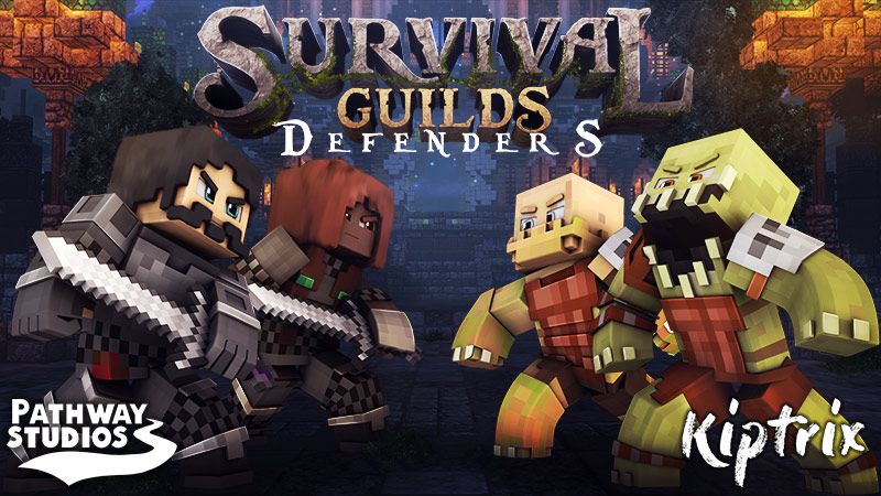 Survival Guilds: Defenders on the Minecraft Marketplace by Pathway Studios