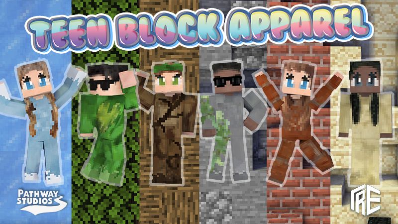 Teen Block Apparel on the Minecraft Marketplace by Pathway Studios