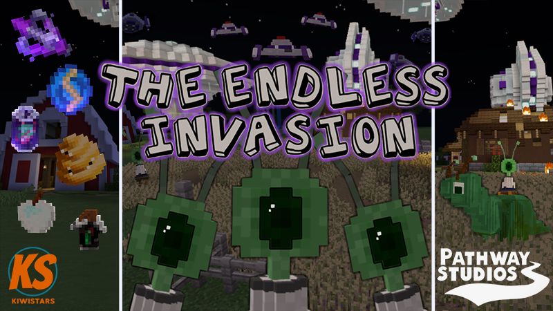 The Endless Invasion on the Minecraft Marketplace by Pathway Studios