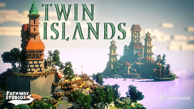 Twin Islands on the Minecraft Marketplace by Pathway Studios