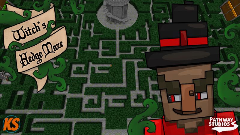 Witch's Hedge Maze on the Minecraft Marketplace by Pathway Studios