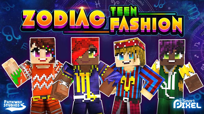 Zodiac Teen Fashion on the Minecraft Marketplace by Pathway Studios