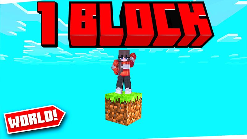 1 BLOCK WORLD! on the Minecraft Marketplace by Pickaxe Studios