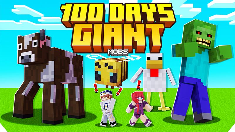 100 Days GIANT MOBS! on the Minecraft Marketplace by Pickaxe Studios