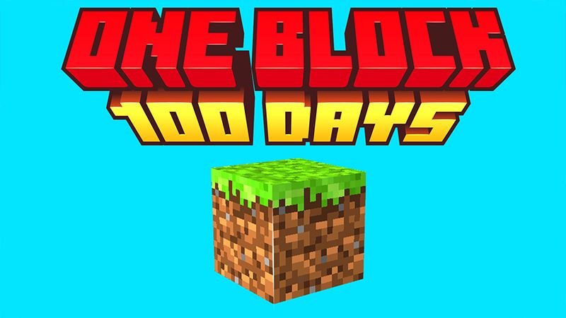 100 Days One Block! on the Minecraft Marketplace by pickaxe-studios