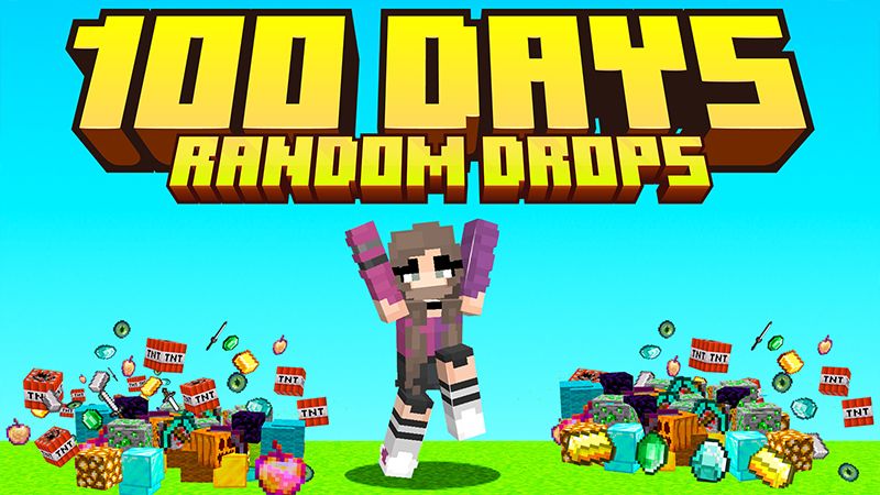 100 Days Random Drops! on the Minecraft Marketplace by Pickaxe Studios