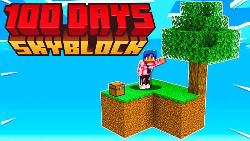 100 Days Skyblock on the Minecraft Marketplace by Pickaxe Studios