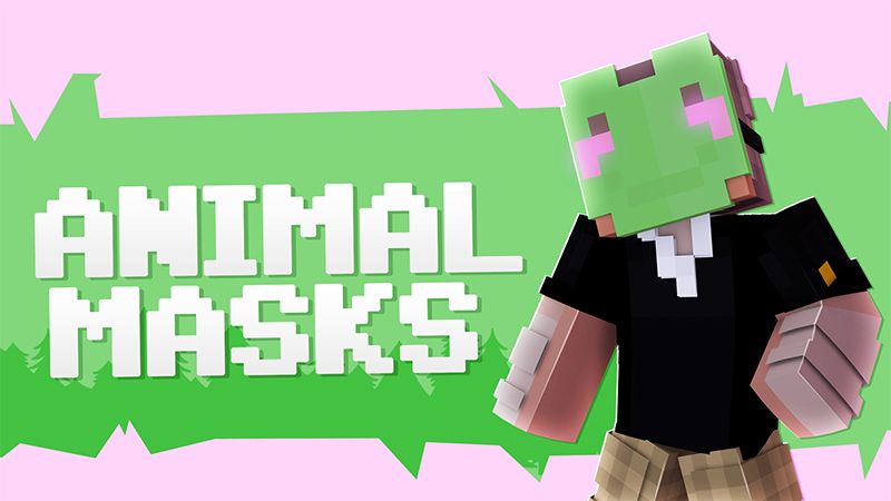 Animal Masks on the Minecraft Marketplace by Pickaxe Studios