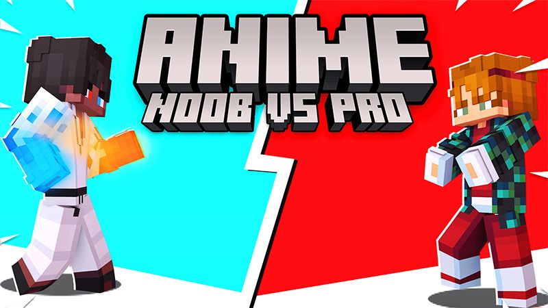 ANIME Noob VS Pro on the Minecraft Marketplace by Pickaxe Studios