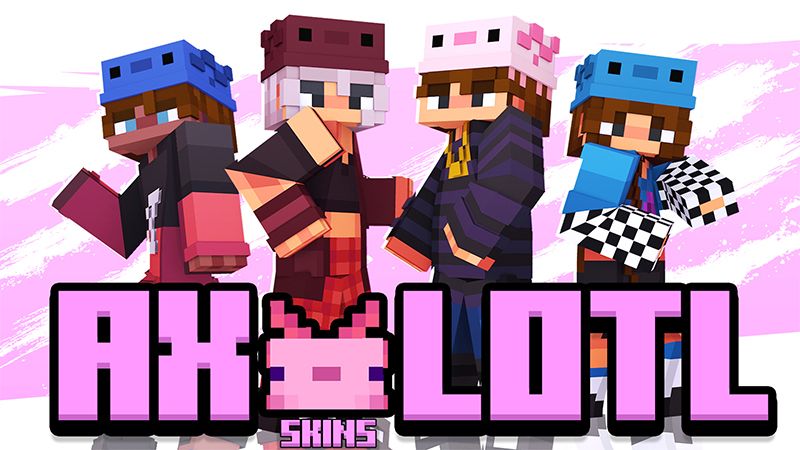 AXOLOTL Skins on the Minecraft Marketplace by Pickaxe Studios