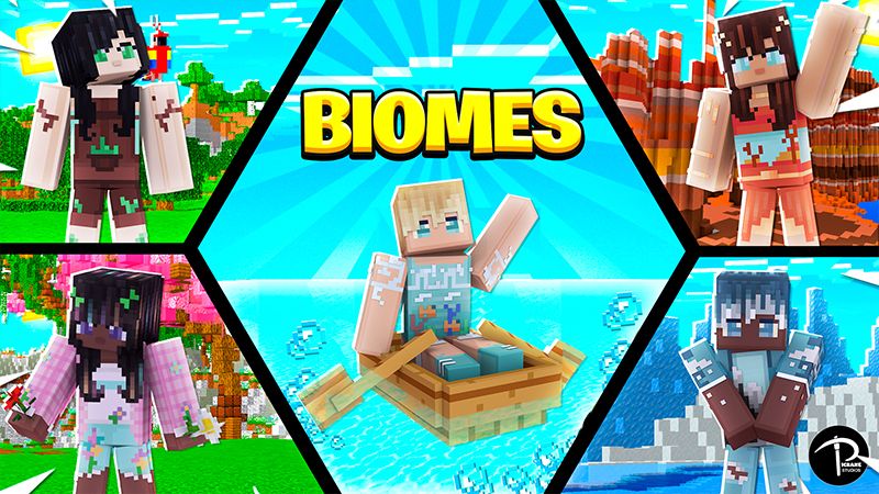 Biomes on the Minecraft Marketplace by Pickaxe Studios