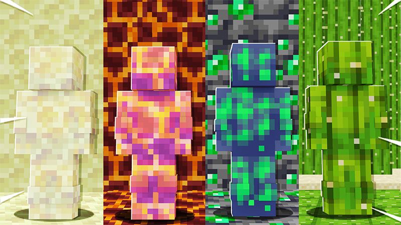 BLOCK Camo Skins on the Minecraft Marketplace by Pickaxe Studios