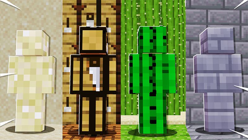 BLOCK Skins on the Minecraft Marketplace by Pickaxe Studios