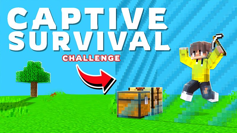 Captive Survival Challenge on the Minecraft Marketplace by Pickaxe Studios